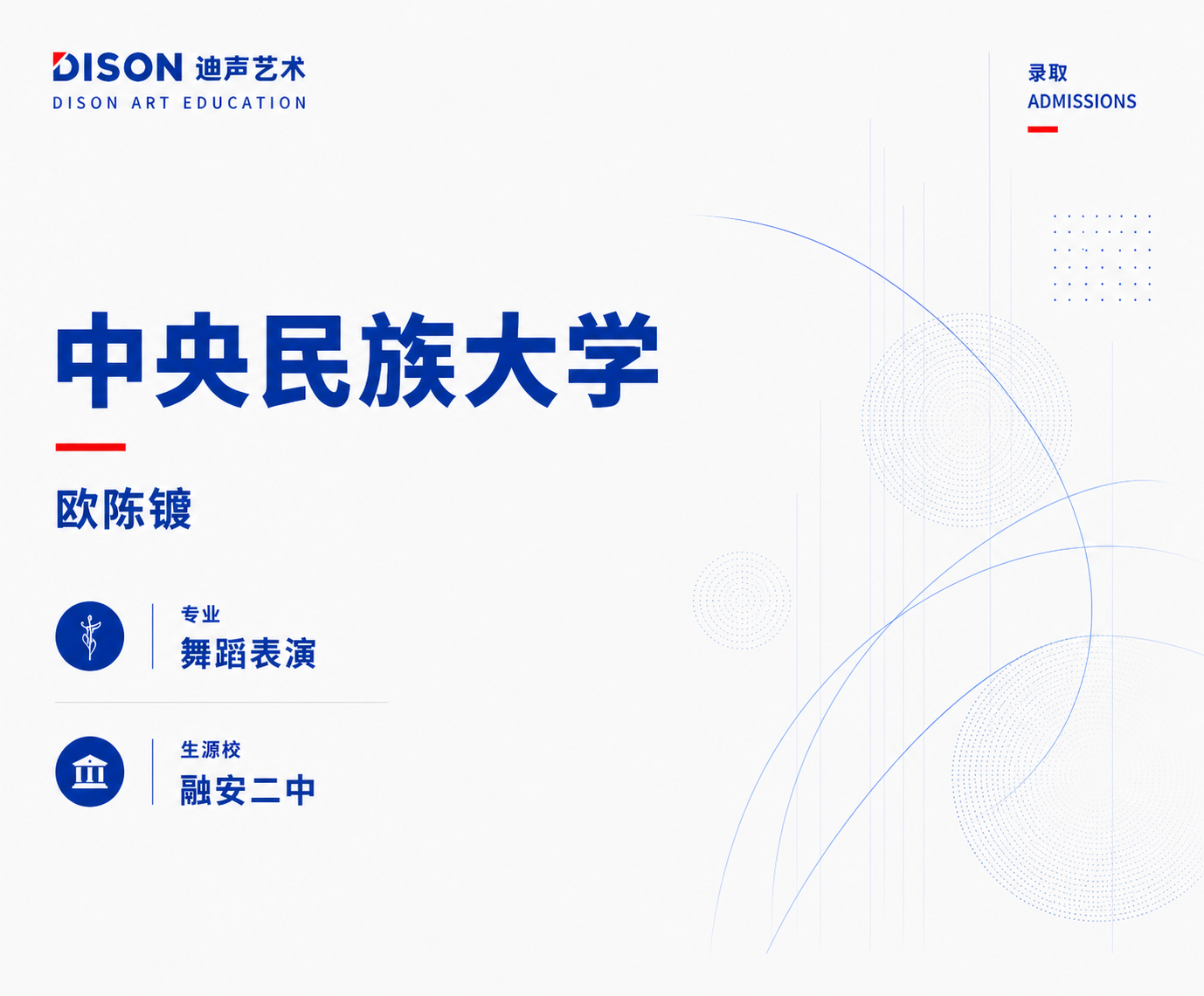 迪声艺术学校成绩案例 1